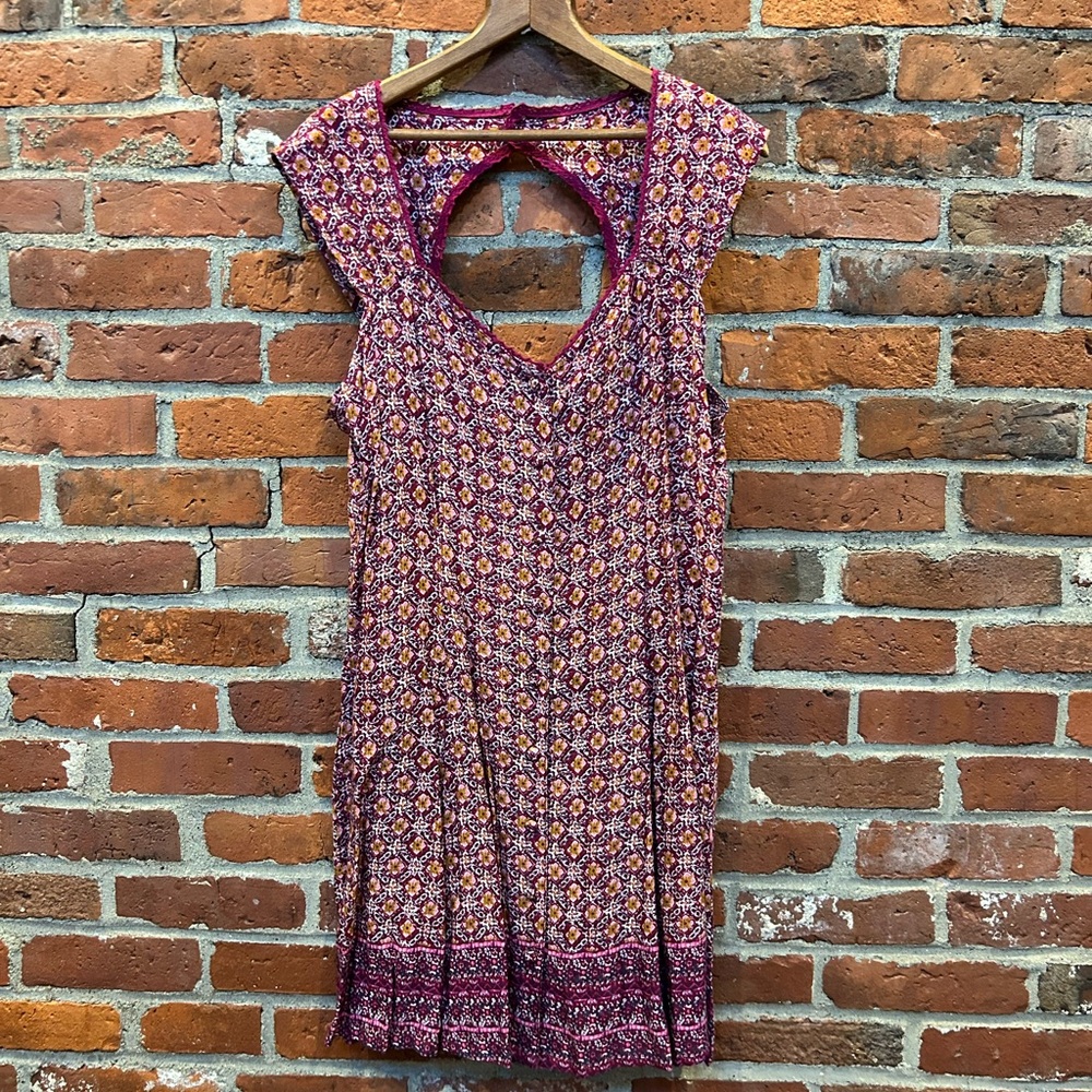 Floral Purple Dress